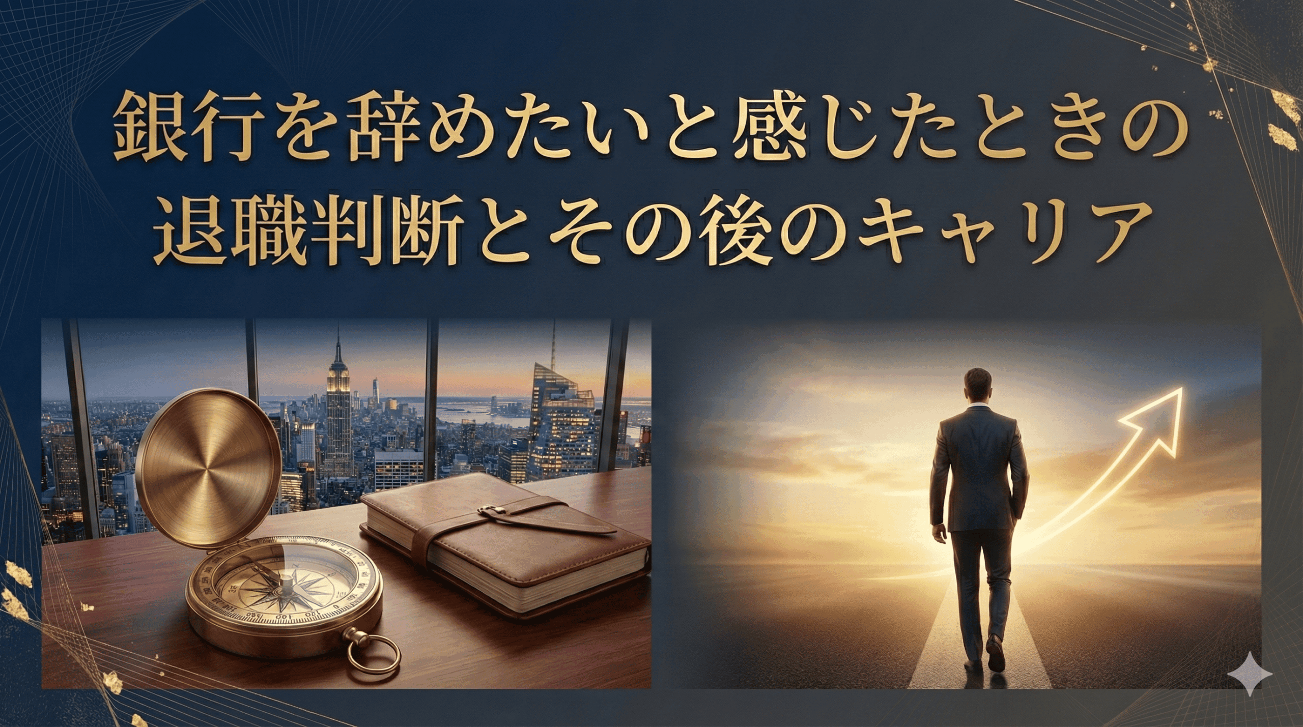 銀行を辞めたいと感じたときの退職判断とその後のキャリア